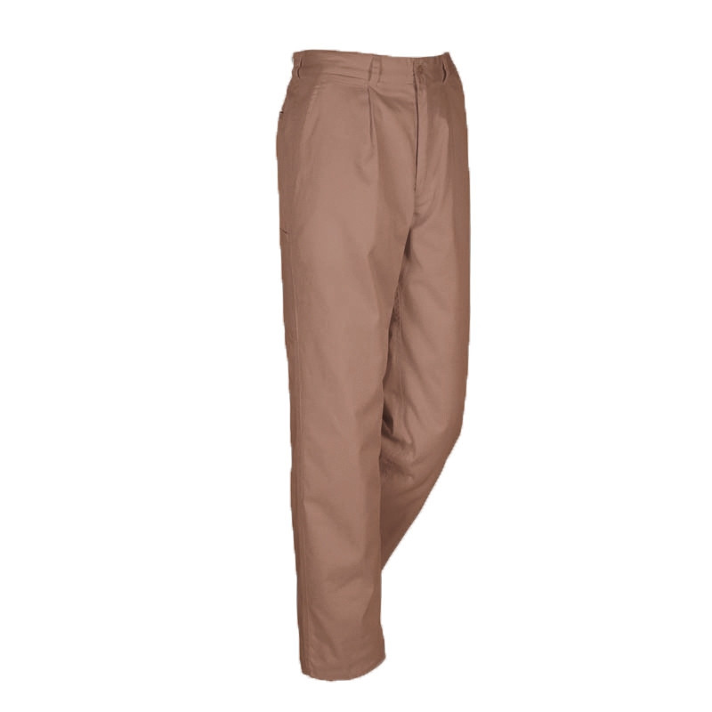 Pantalón de trabajo beige con bolsillo de rasqueta Sager - Oferta