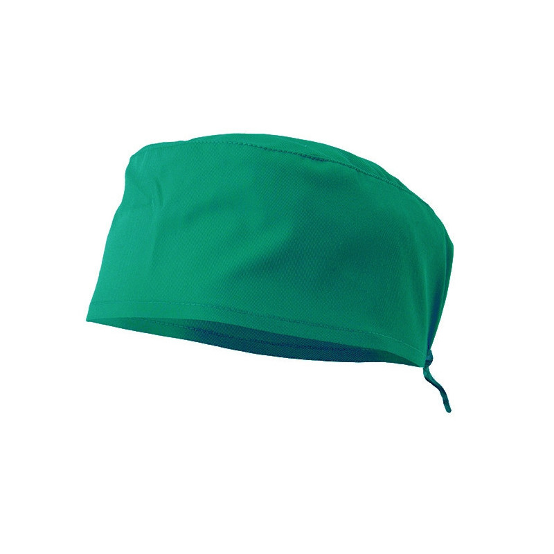 Gorro de quirófano de color verde esmeralda - Velilla 534007