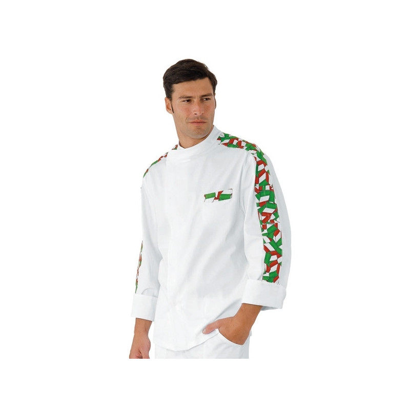 Chaqueta cocinero Manhattan Isacco - Uniformes outlet