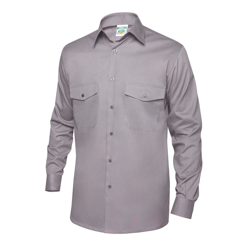 Camisa de trabajo industria gris - Monza