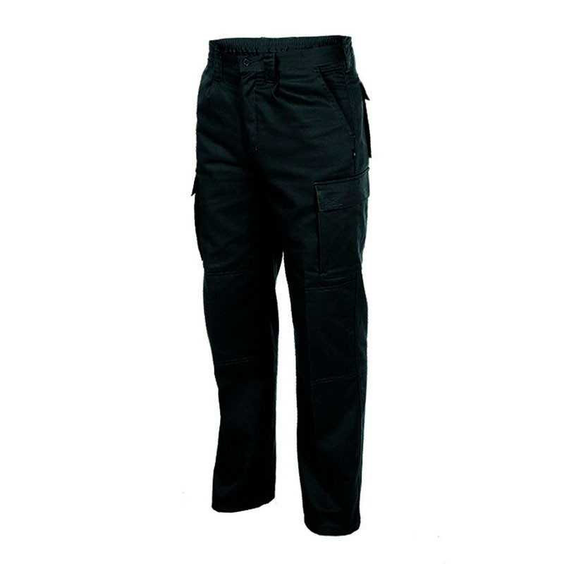 Pantalones trabajo de hombre, color Negro — TextilShop