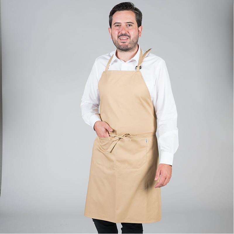 Delantal con peto barato Gary's - Uniformes para cocina, cafeterías y bares - Ropa de trabajo hostelería