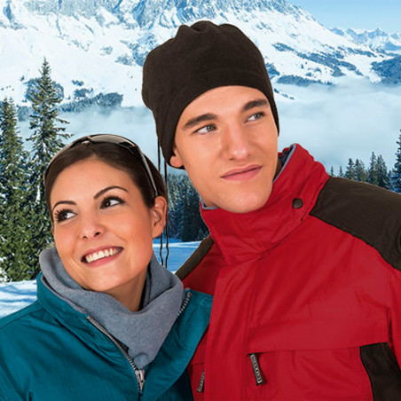 Braga De Cuello Y Gorro Polar Valento - Tejido Anti-Pilling, Cordón Ajustable, Para Frío Y Deporte
