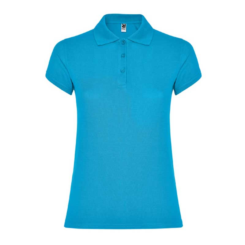 Polo mujer manga corta Star - Uniformes baratos Roly