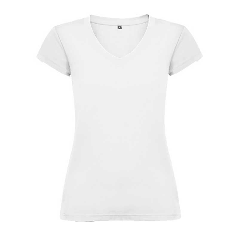 Leo un libro Apéndice Jabeth Wilson Camiseta mujer cuello pico Victoria - Personaliza camisetas baratas Roly