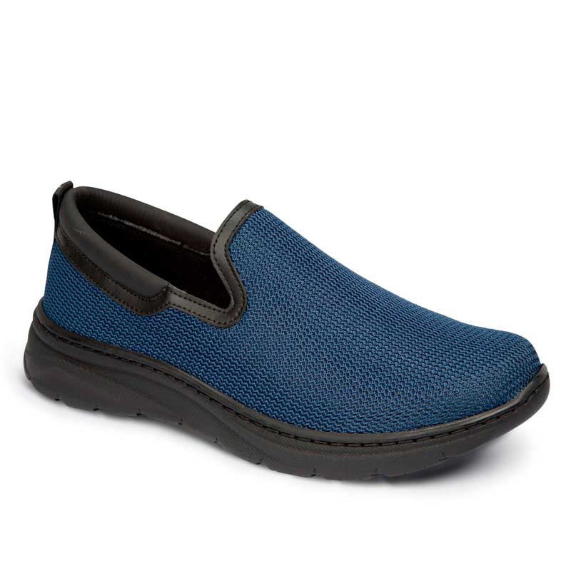 Zapato textil azul marino...