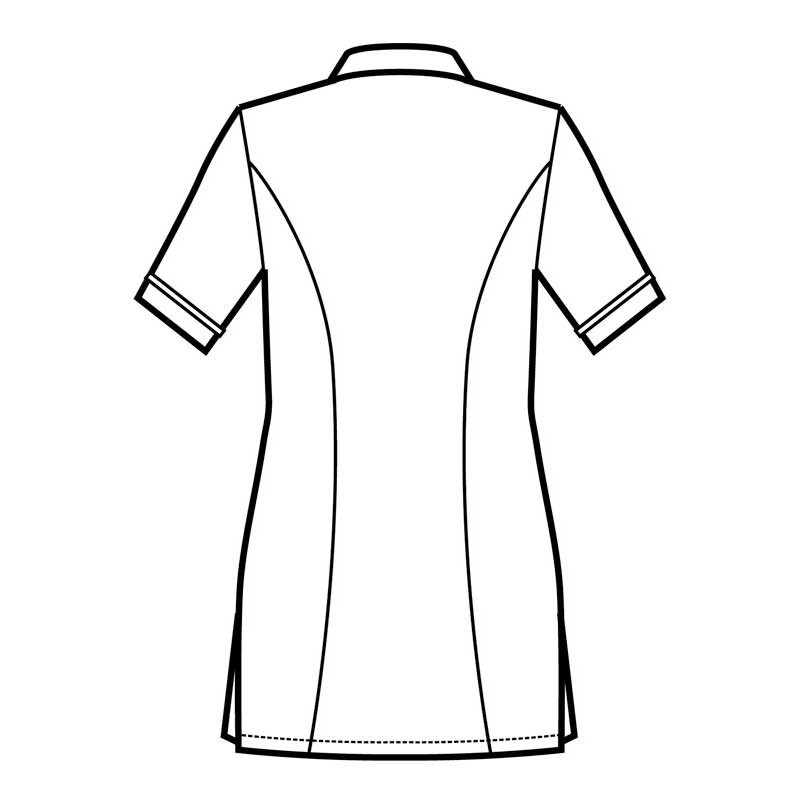 Casaca laboral Florida negra con detalle verde Florida - Isacco 002536