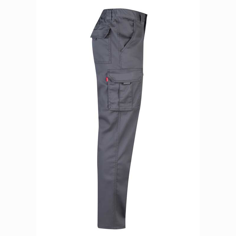 Pantalón de trabajo stretch multibolsillos gris 103002S Velilla