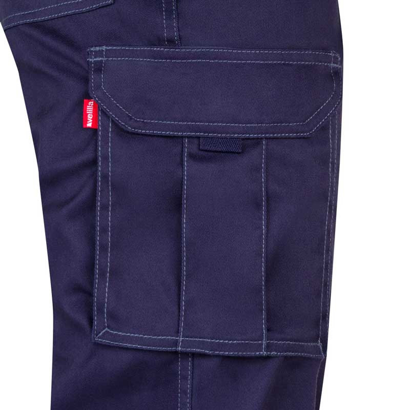 Pantalón de stretch azul marino 103002S Velilla -