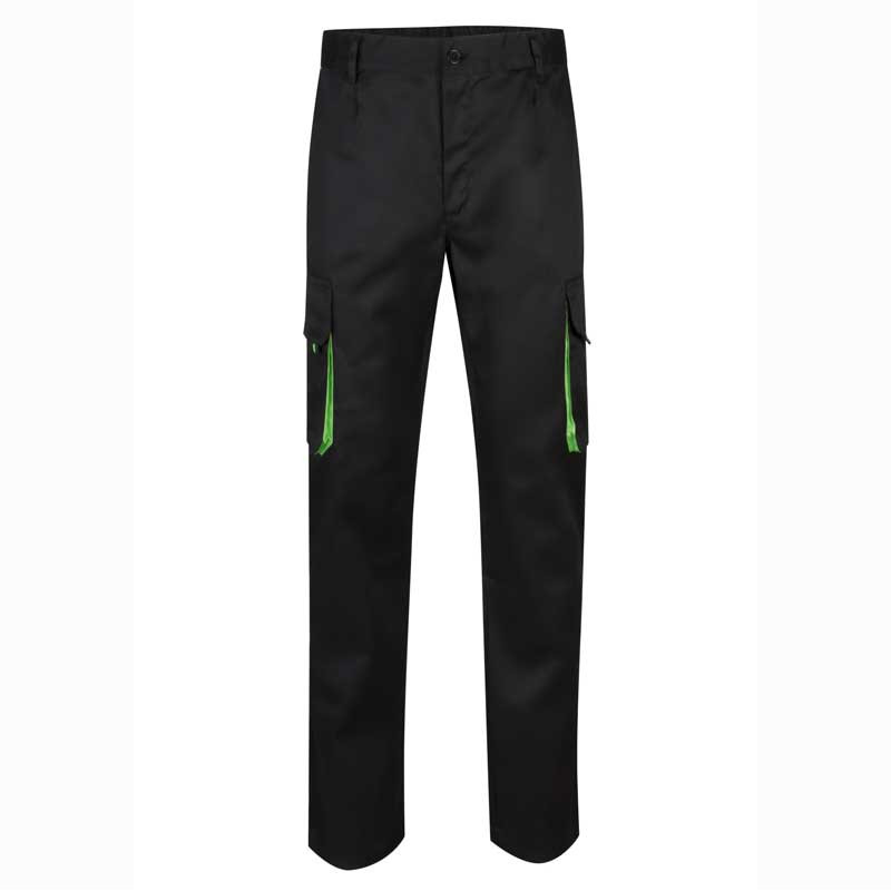 Pantalón de trabajo bicolor...