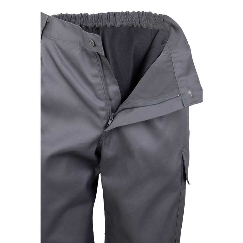 Pantalón de trabajo invierno gris con forro interior - Velilla 103006