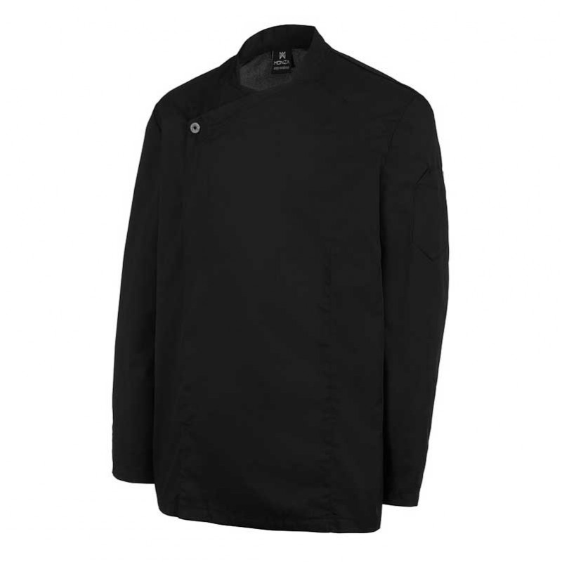 Chaqueta cocina unisex Snap visto - Monza 4123 Chaqueta cocina unisex Snap visto - Monza 4123