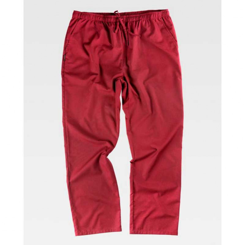 Conjunto pijama casaca y pantalón básico unisex - Workteam B9110