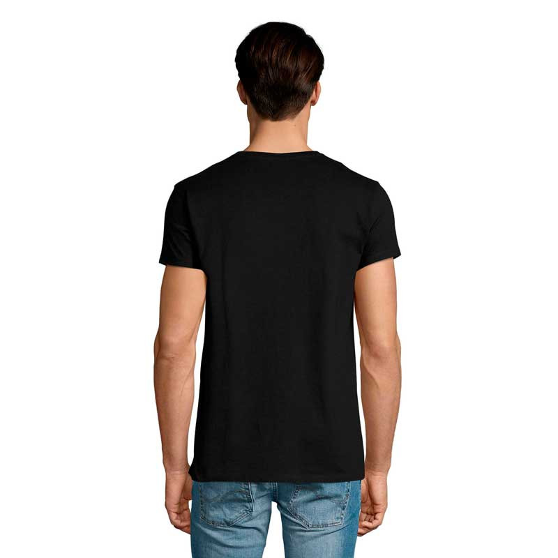 Camiseta hombre con cuello de pico Imperial - Sol's 02940