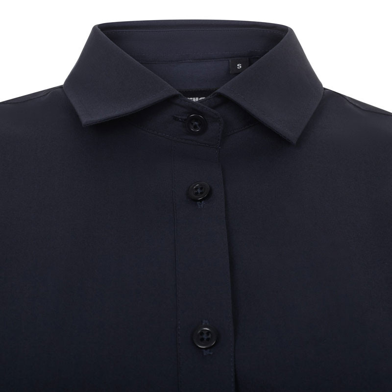 Camisa Stretch de mujer manga corta - Velilla 405018S