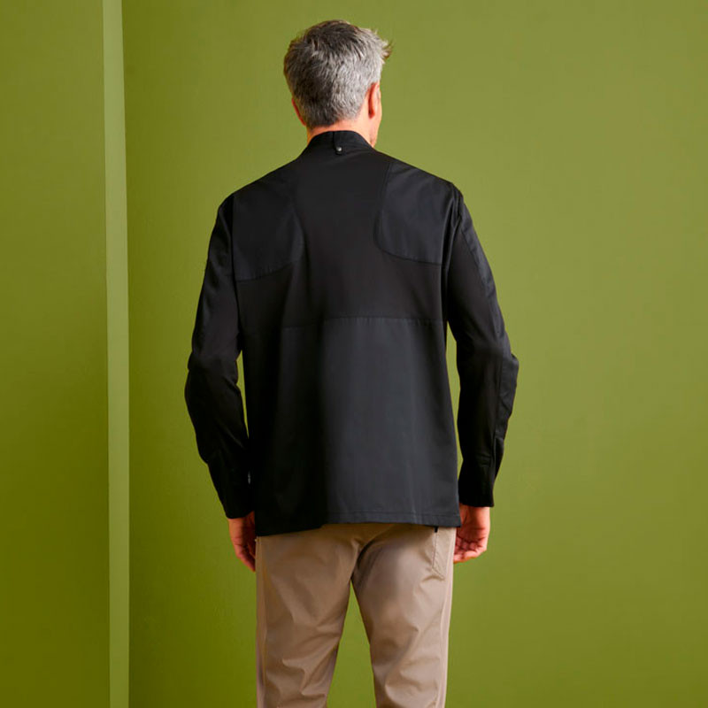 Chaqueta cocina unisex Snap visto - Monza 4123 Chaqueta cocina unisex Snap visto - Monza 4123