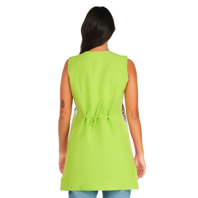 Bata de maestra Teacher bolsillo fucsia - Lacla 52205665