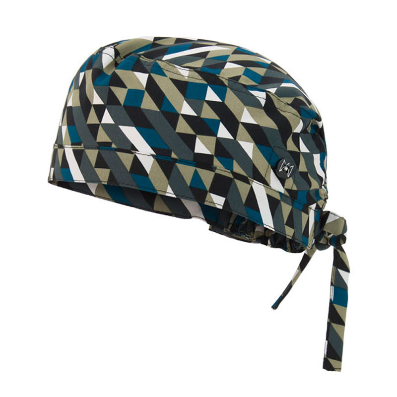 Gorro sanitario estampado geométrico - Monza GRUS