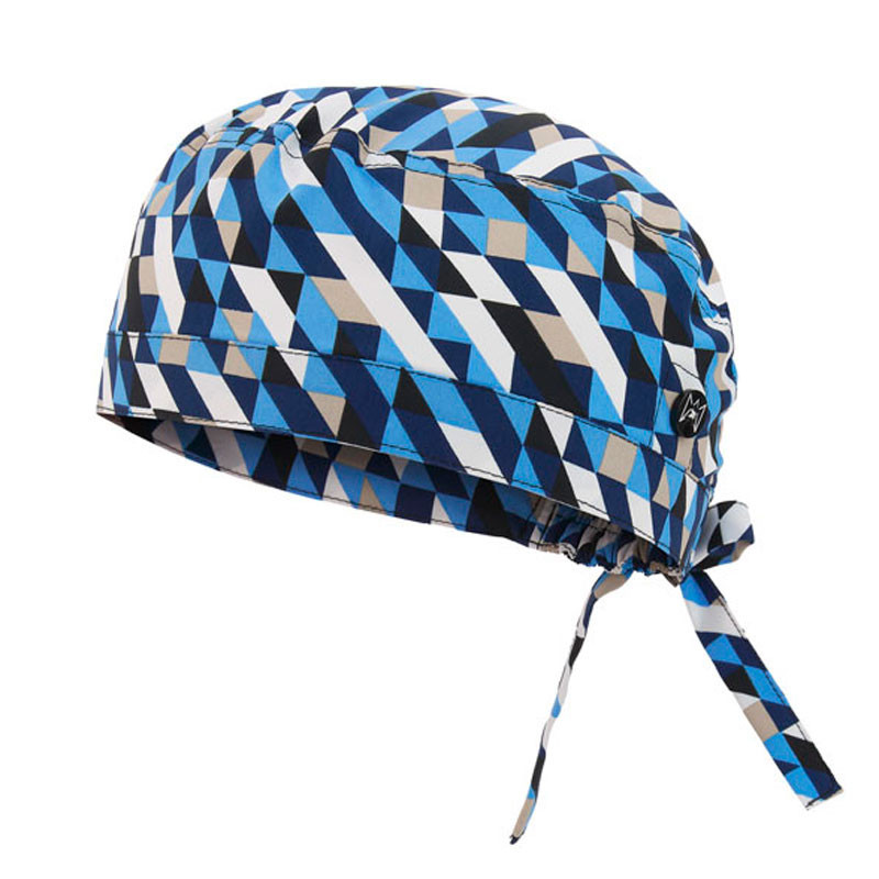 Gorro sanitario estampado geométrico - Monza GRUS