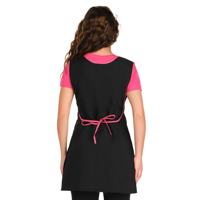 Estola negra básica con vivo fucsia Lacla - casadelasbatas.com