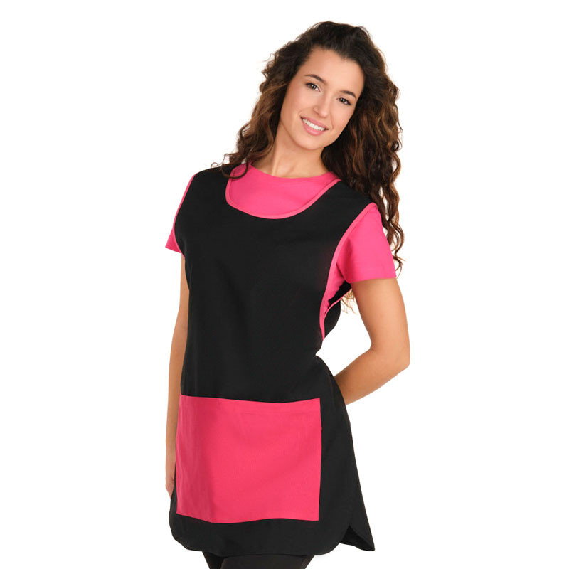 Estola negra básica con vivo fucsia Lacla - casadelasbatas.com