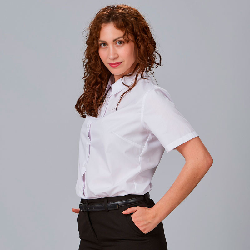 Blusa de mujer de manga corta blanca Red Line - Gary's