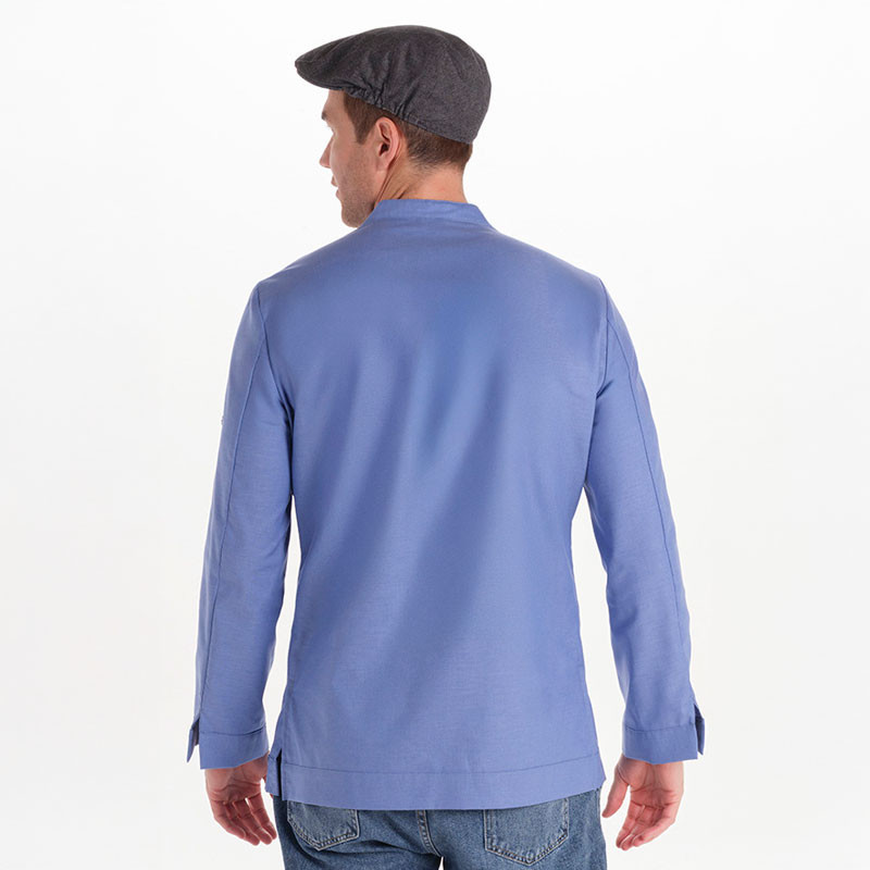 Camisa ibicenca hombre Arenasmar azul - Dyneke 8534818