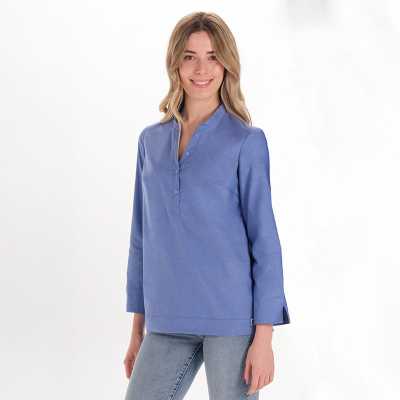 Camisa mujer Arenasmar azul - Dyneke 8535818