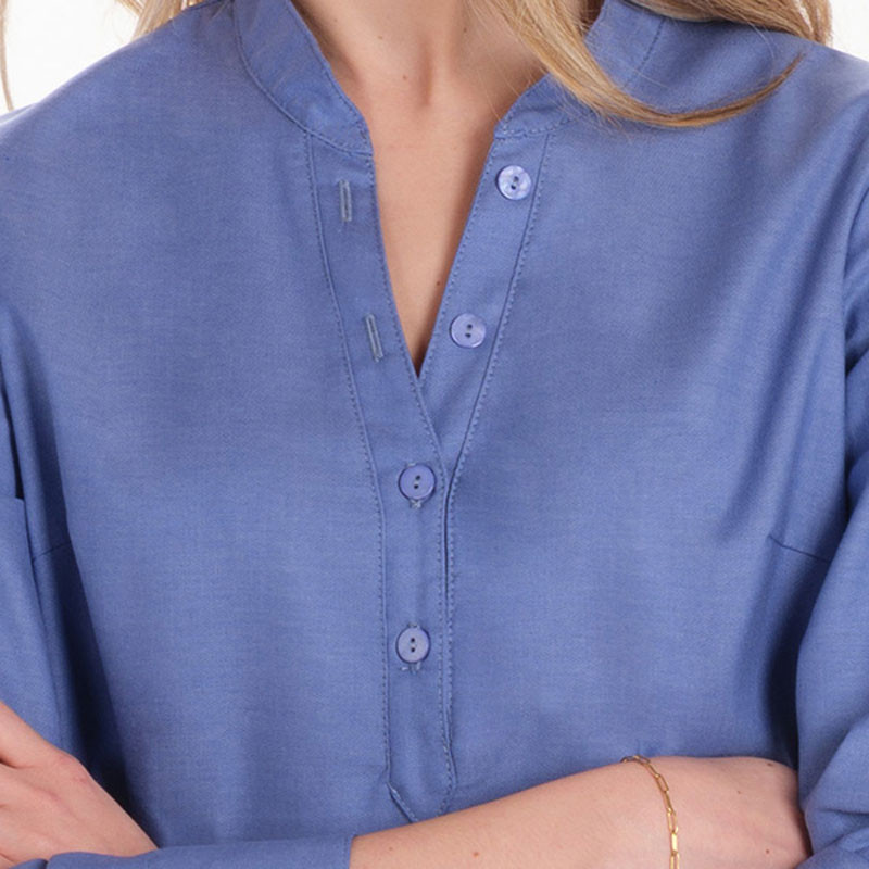 Camisa mujer Arenasmar azul - Dyneke 8535818