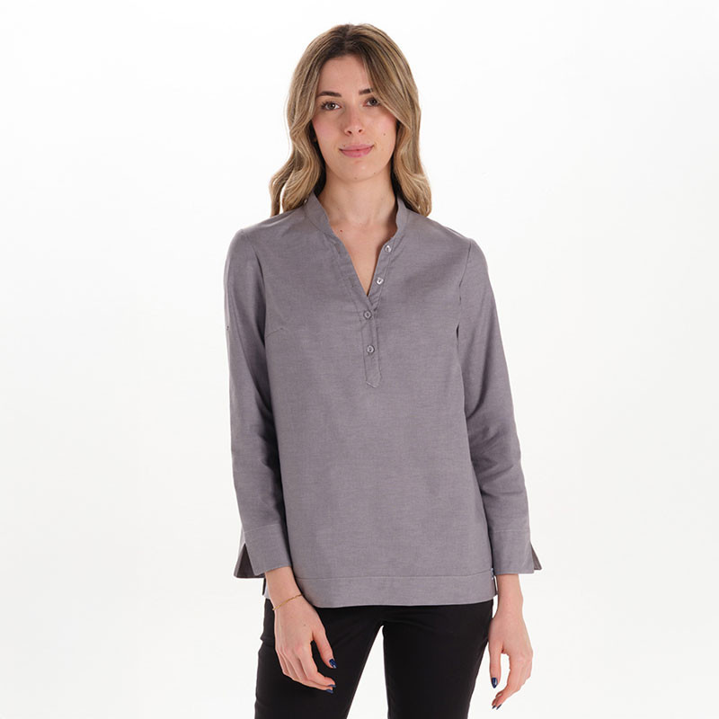 Camisa mujer Arenasmar gris - Dyneke 8535844