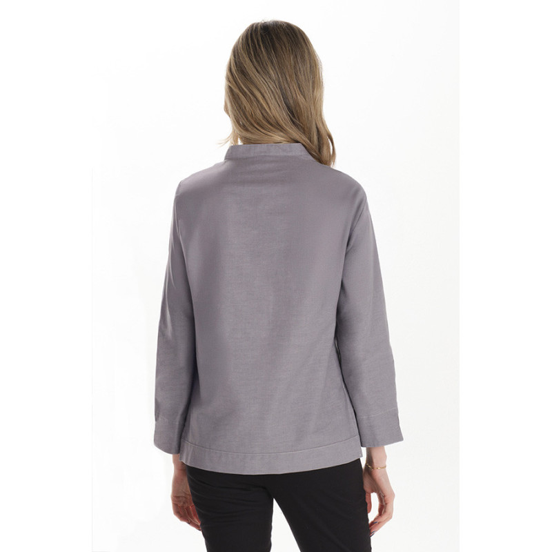 Camisa mujer Arenasmar gris - Dyneke 8535844