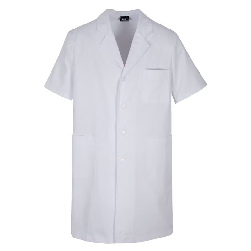 Bata laboral unisex manga corta con botones - Sager