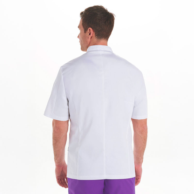 Chaqueta hombre contrastes morados manga corta - Dyneke 8058896