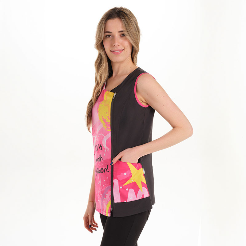 Chaqueta comercio fucsia Pasión - Dyneke 8264786