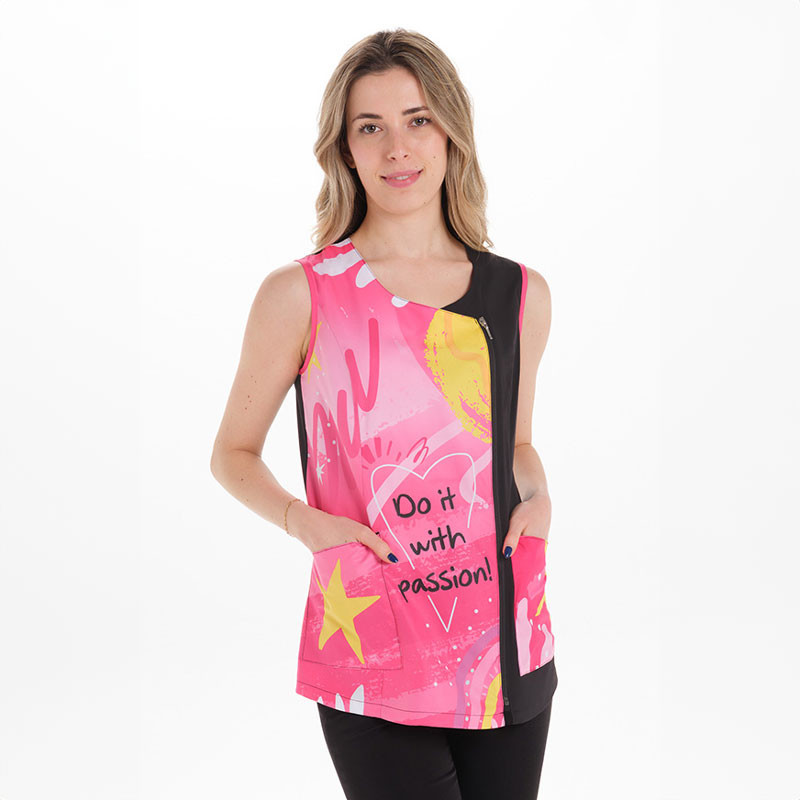 Chaqueta comercio fucsia Pasión - Dyneke 8264786