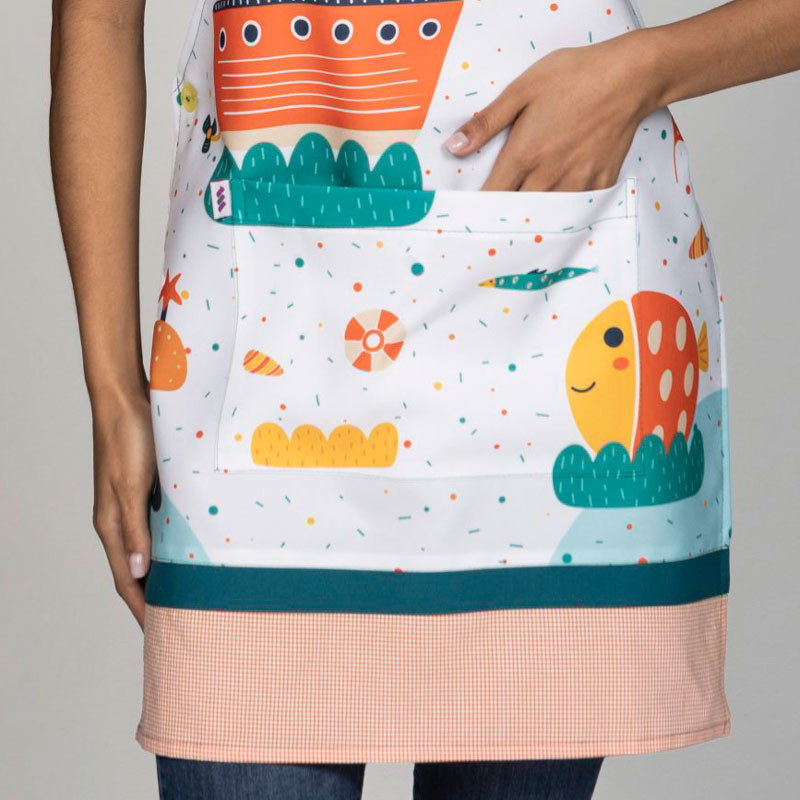 Estola estampado Mar - Magasa