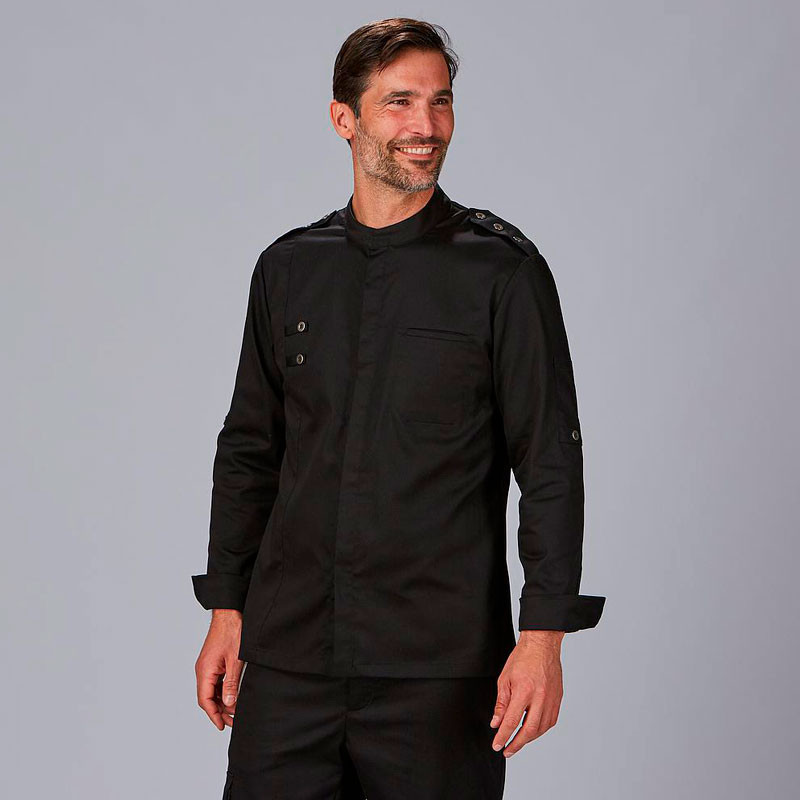 Chaqueta cocina hombre tejido Satén Cueto- Gary's 930045