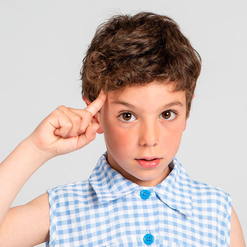 Bata infantil sin mangas fucsia - Uniformes escuelas y guarderías