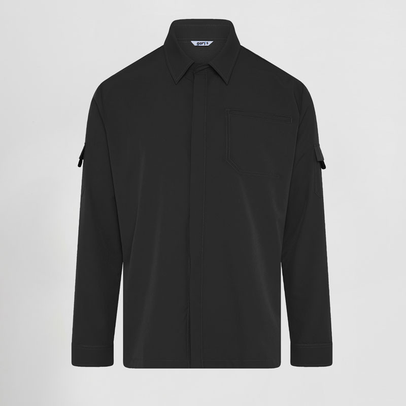 Chaqueta cocina unisex Trueba negra - Gary's