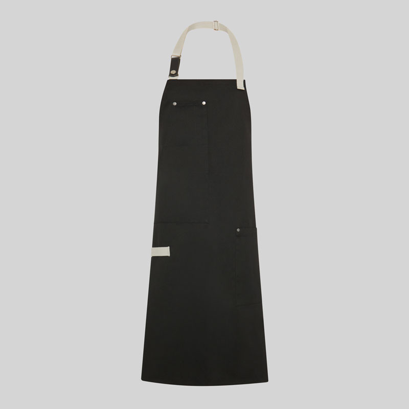 Delantal con peto cruzado bolsillo cartera- Gary's