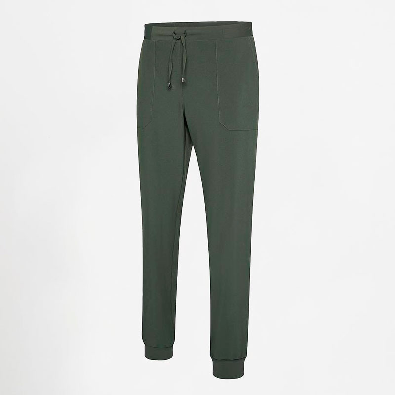 Pantalón Jogger verde caqui microfibra 360 - Gary's