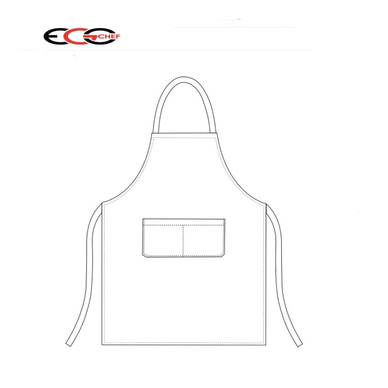 Delantal con peto Bip Apron Oktopus - Egochef