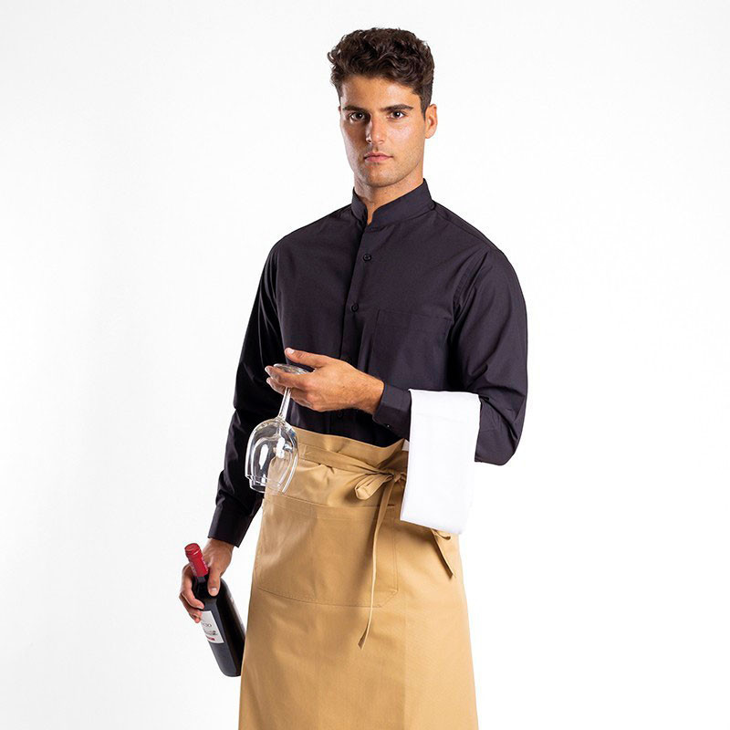 Camisa cuello mao caballero manga larga - Textil-R 102L Camisa cuello mao caballero manga larga - Textil-R 102L
