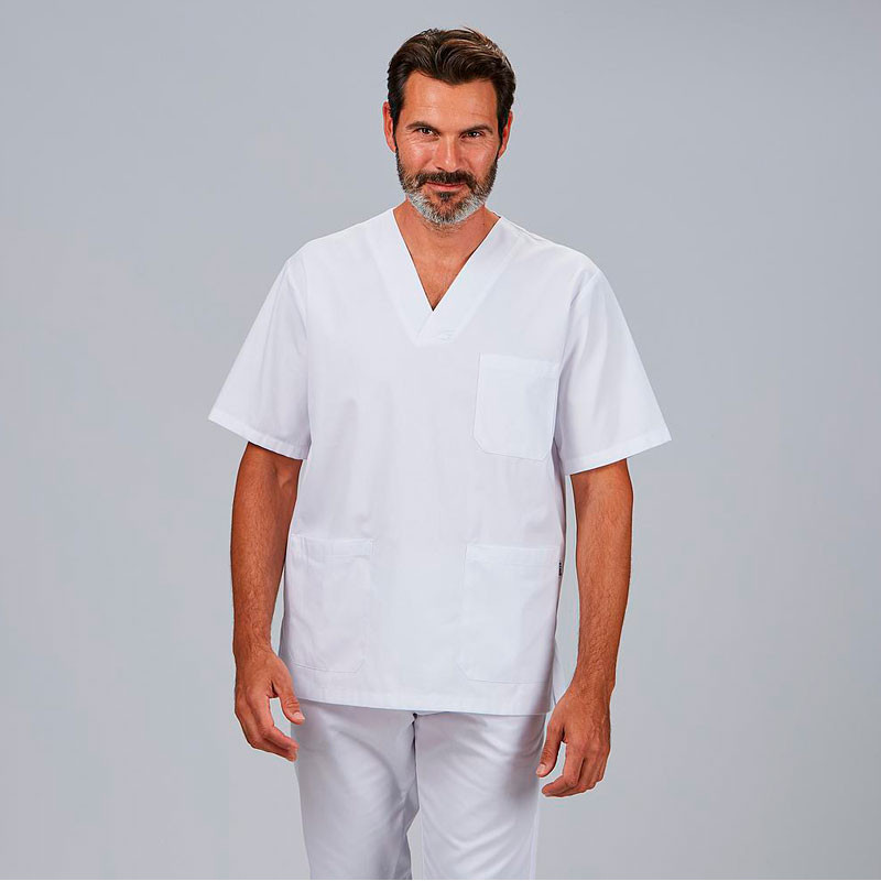 Conjunto pijama enfermería blanco Red Line - Gary's 846101