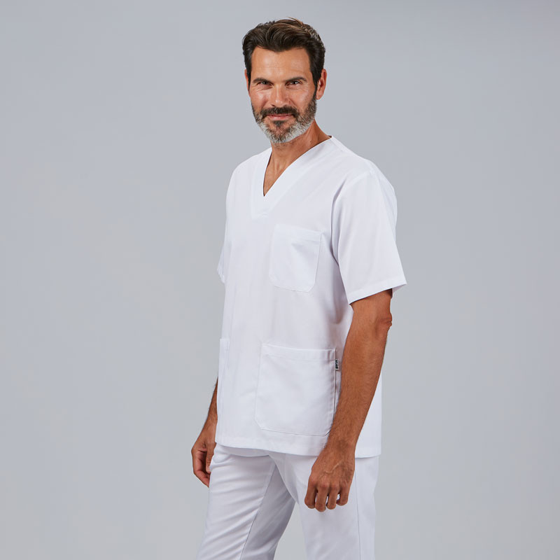 Conjunto pijama enfermería blanco Red Line - Gary's 846101