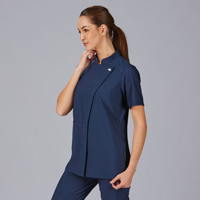 Casaca azul marino Della manga tejido Canalé - Gary's 600065