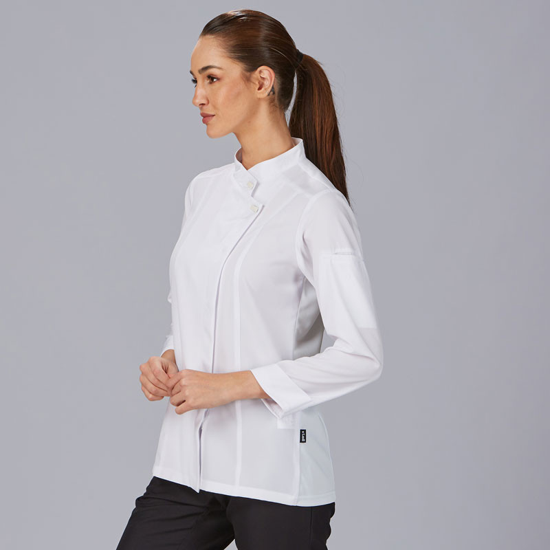 Chaqueta cocina mujer blanca Tejada - Gary's