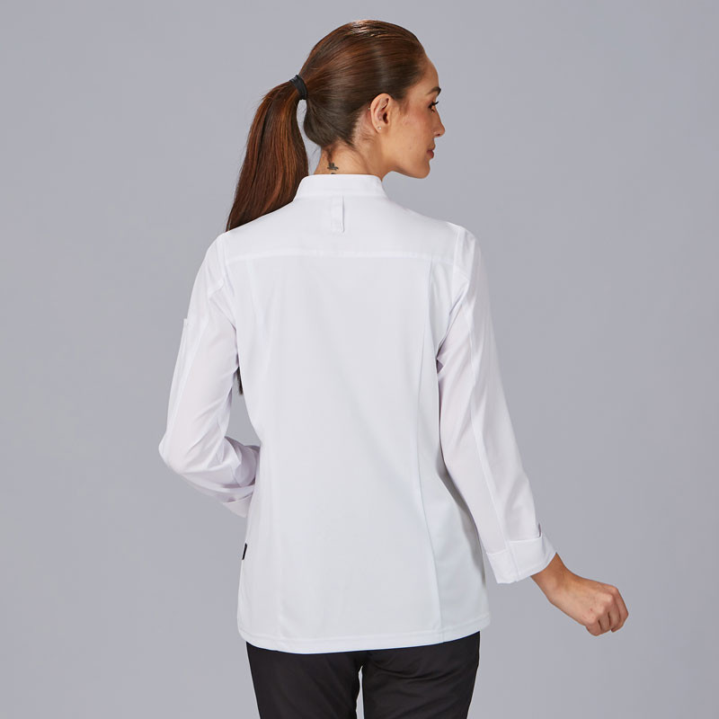 Chaqueta cocina mujer blanca Tejada - Gary's