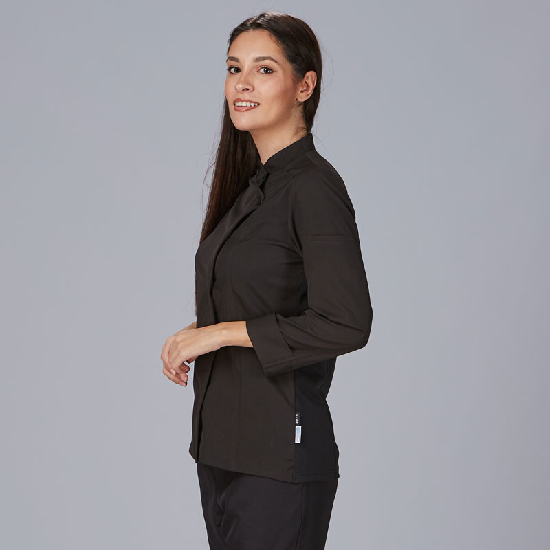 Chaquetilla negra de cocina mujer Tejada - Gary's