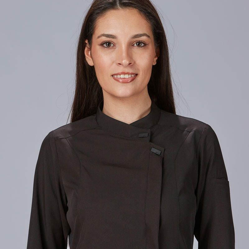 Chaquetilla negra de cocina mujer Tejada - Gary's